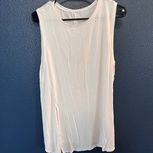 White workout top